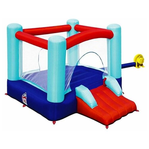 фото Надувной батут spring n' slide park с горкой, 250х210х152 см, от 3 до 8 лет bestway