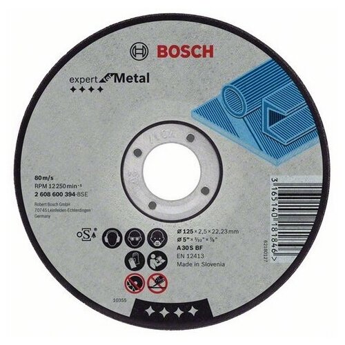 фото Диск отрезной bosch expert for metal 2608600544, 400 мм 1 шт.