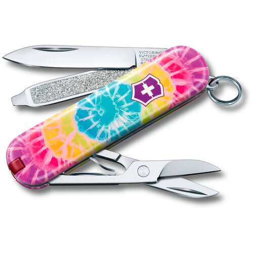 фото Нож victorinox classic le2021 tie dye (0.6223.l2103)