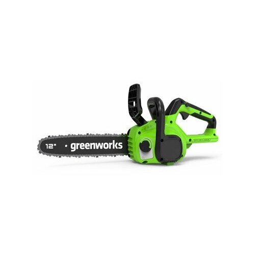 фото Цепная пила аккумуляторная greenworks gd24cs30 2007007, 24v, 30см, бесщеточная, без акб и зу