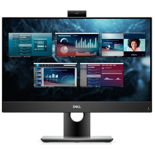 фото Моноблок dell optiplex 5490-3398 aio core i5-10500t (2,3ghz) 23,8'' fullhd (1920x1080) ips ag touch 16gb (1x16gb) ddr4 256gb ssd intel uhd 630 height adjustable stand, tpm w10 pro