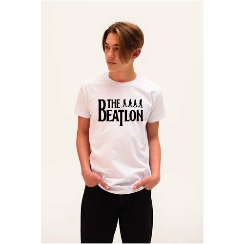 фото Футболка "the beatlon" белая kopernik-print