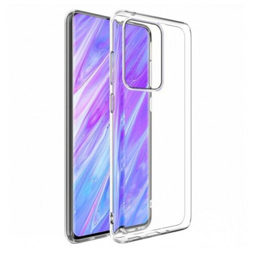 фото Clear case прозрачный tpu чехол 2мм для samsung galaxy s20 ultra roscase