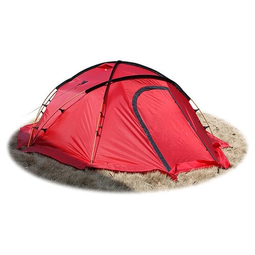 фото Внешний тент экспедиционной палатки без дуг каркаса talberg peak pro 3 red