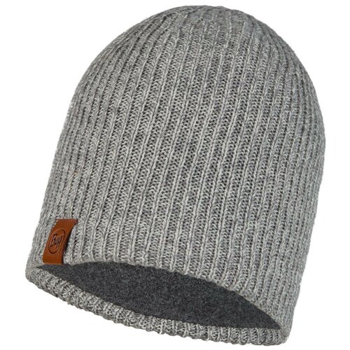 фото Шапка buff knitted & full fleece hat lyne размер one size, light grey