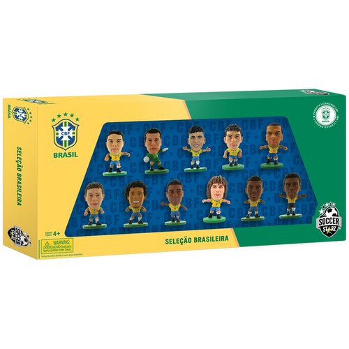 фото Фигурки soccerstarz набор футболистов сборная бразилии 11шт 202561