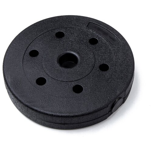 фото Набор дисков пластиковый/цемент чёрный (d 26 мм 10 кг. 2 шт. mironfit