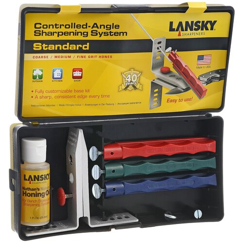 фото Точилка для ножей lansky standard knife sharpening system, lnlkc03