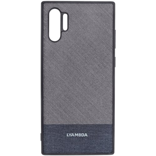 фото Чехол lyambda europa для samsung galaxy note 10+ (la05-er-n10p-gr) grey strip