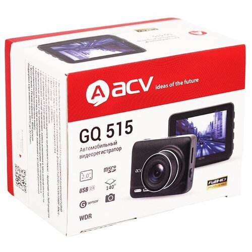 фото Видеорегистратор acv gq515 черный 1080x1920 1080p 140гр. gpcv 5168