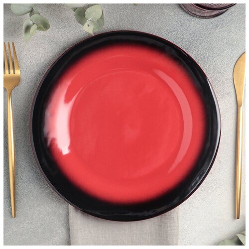 фото Тарелка rosa rossa, d=24 см хорекс