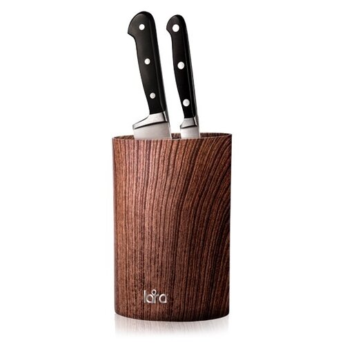 фото Lr05-101 lara wood подставка для ножей универсальная овальная soft touch