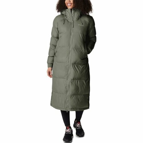 фото Куртка columbia, размер 42, зеленый