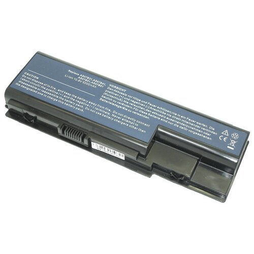 фото Аккумуляторная батарея для ноутбука acer aspire 5520, 5920, 6920g, 7520 11.1v 5200mah oem черная китай