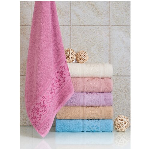 фото Diva afrodita полотенце katherina цвет: бордовый br20118 (70х140 см)