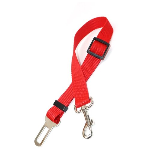 фото Ремень безопасности для собак dog safety belt (красный) нет бренда