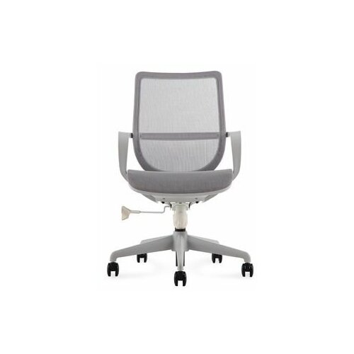 фото Офисное кресло norden chairs гэлакси gray lb, обивка: текстиль, цвет: сетка серая/ткань серая