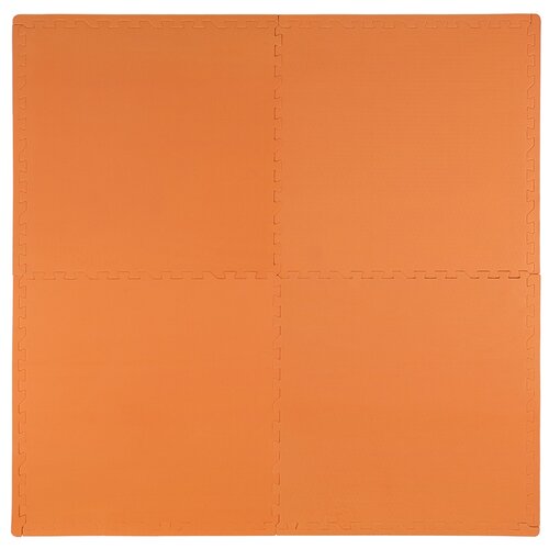 фото Коврик-пазл eco-cover универсальный 60х60, оранжевый