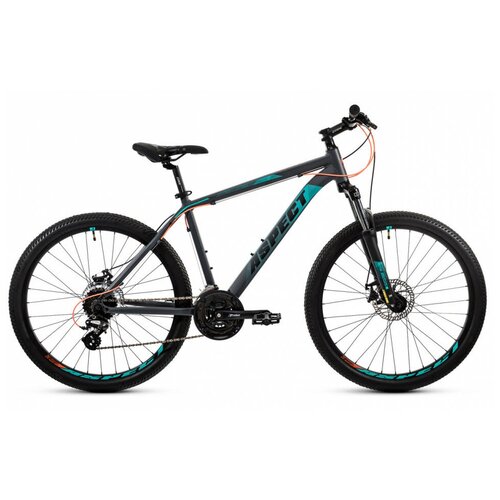 фото Велосипед aspect ideal 26 серо-голубой (2021) (18" - ваш рост 170-180 см)
