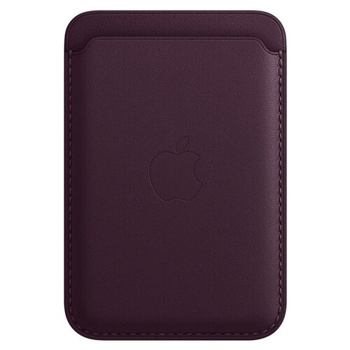 фото Чехол-бумажник apple leather wallet with magsafe dark cherry для iphone 13/13 mini/13 pro/13 pro max кожа, тёмная вишня mm0t3ze/a