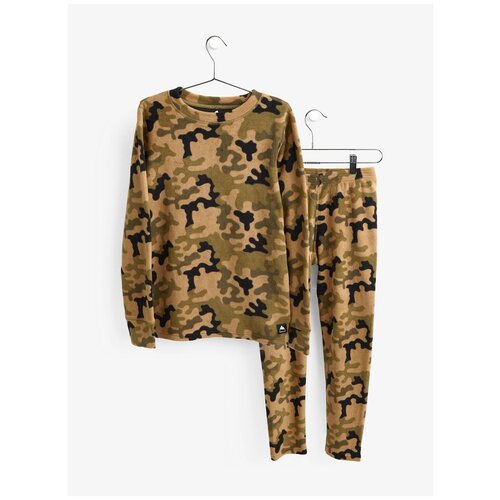 фото Комплект термобелья burton fleece base layer set 13213107967, размер l, martini olive terra camo