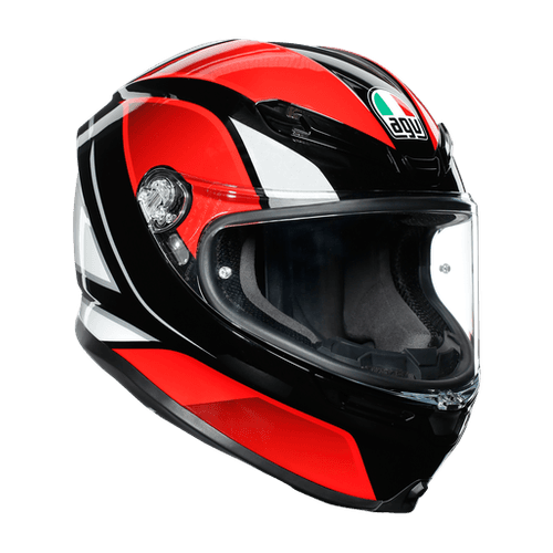 фото Шлем agv k-6 multi hyphen black/red/white s