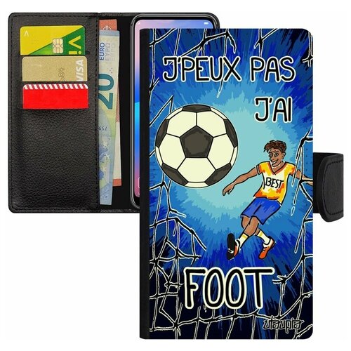 фото Чехол-книжка на мобильный iphone 8, "не могу - у меня футбол!" повод спорт utaupia