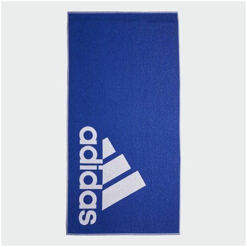 фото Полотенце adidas towel l синий ns fj4772