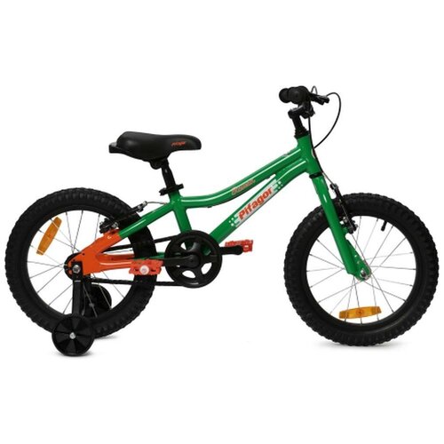фото Pifagor детский велосипед rowan - 16 дюймов (зеленый-оранжевый)