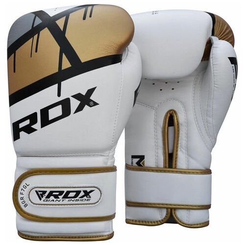 фото Боксерские тренировочные перчатки rdx bgr-f7 golden