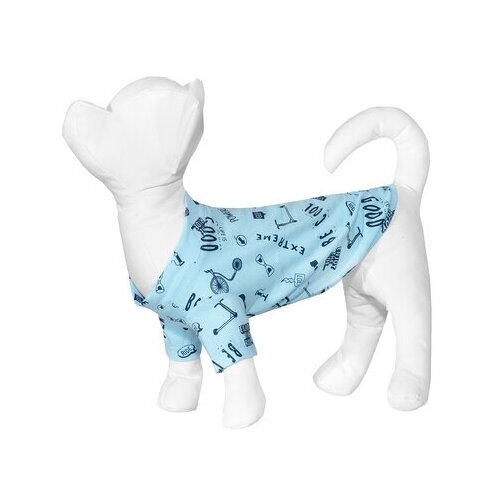 фото Yami- yami одежда футболка для собаки be cool, s (спинка 22-24 см) лн26ос, 0,100 кг yami-yami