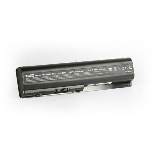 фото Аккумулятор для ноутбука hp pavilion dv6 dv6-1190eo 10.8v 4400mah li-ion чёрный topon