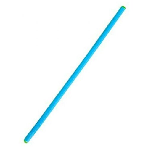 фото Гимнастическая палка пластиковая 120 см, голубой. китай