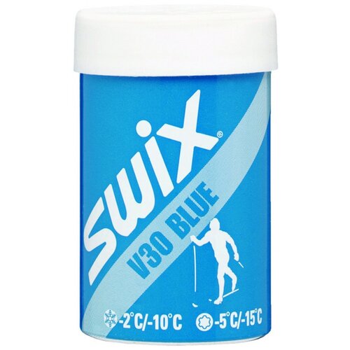 фото Лыжная мазь держания swix wax blue v30 -2/-15, 45 г