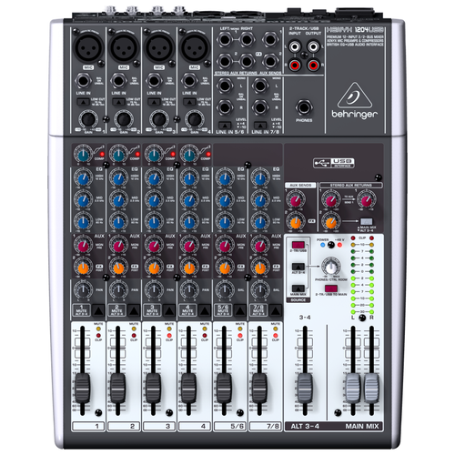 фото Микшерный пульт behringer 1204usb