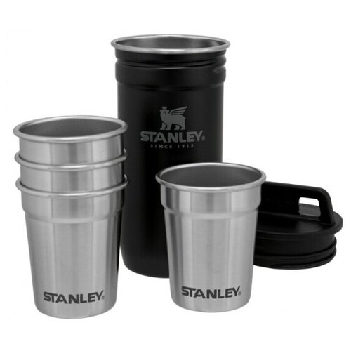 фото Stanley набор стопок stanley adventure 59 ml (10-01705-036) черный