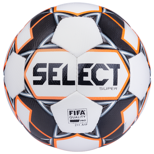 фото Футбольный мяч select super fifa бел/сер/оранж, 5