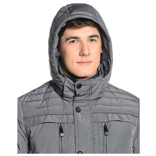 фото Куртка мужская finn flare w14-21016 202 темно-серый 2xl
