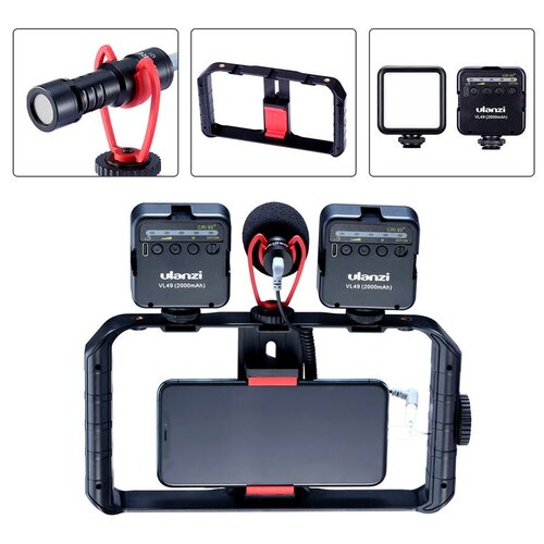 Комплект Ulanzi Video Kit 4, комплект для блоггера комплект ulanzi smartphone video kit 1 для блоггера