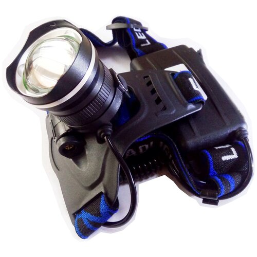 фото Светодиодный аккумуляторный налобный фонарь ultraflash e158 5вт, 3 режима.
