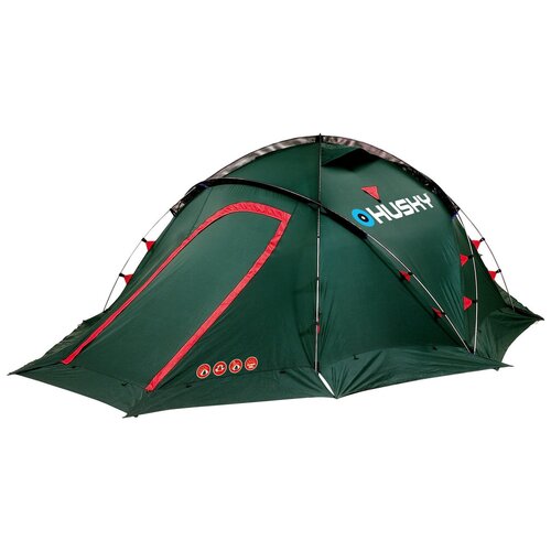 фото Экстремальная палатка husky fighter темно-зеленый