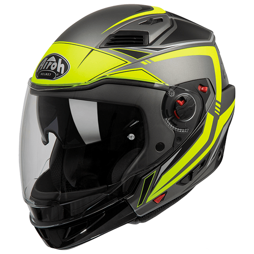 фото Airoh шлем трансформер executive line yellow matt s airoh helmet