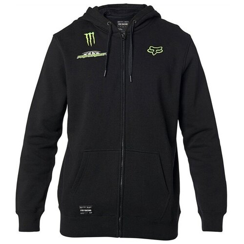 фото Толстовка fox pro circuit zip hoodie black, размер m