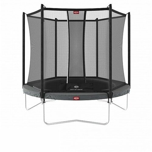 фото Батут berg favorit regular 270 grey + защитная сетка comfort