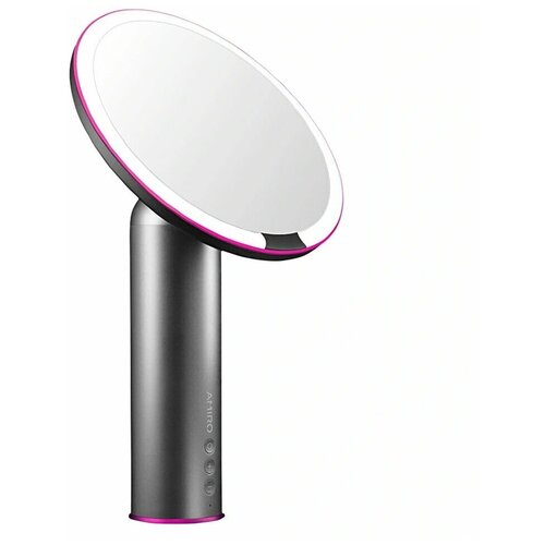 фото Зеркало для макияжа xiaomi amiro daylight mirror black