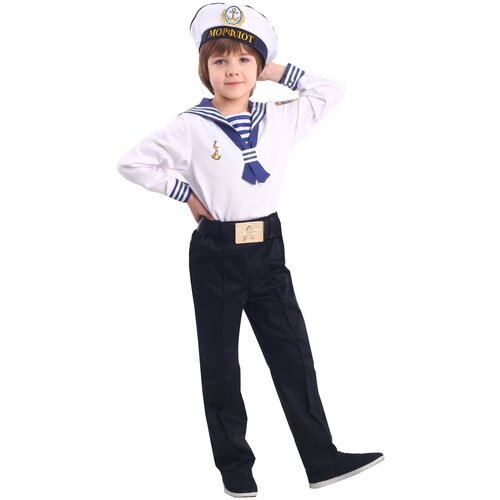 фото Костюм детский моряк пуговка