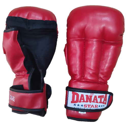 фото Перчатки для рукопашного боя динамо 8 oz красные danata