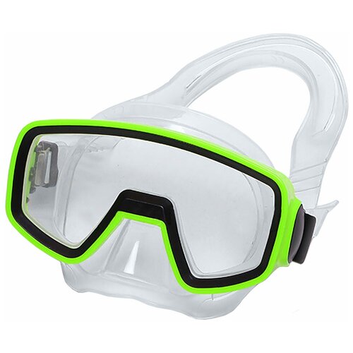 фото E33136-2 маска для плавания (пвх) (зеленая) smart athletics