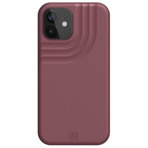 фото Чехол uag [u] anchor series для iphone 12 / iphone 12 pro баклажановый (aubergine)