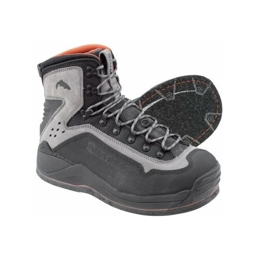 фото Simms ботинки забродные g3 guide boot felt 12 45, steel grey рыбалка